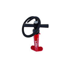 Sport Vibrations® 28 PSI Red-Edition Doppelhub Handpumpe integr. Manometer