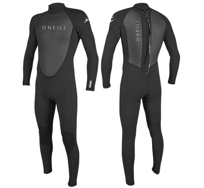 ONeill Reactor II 2mm Back Zip Spring Shorty Herren Neoprenanzug Black-graphite Hier Im Shortys