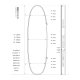 ROAM Boardbag Surfboard Coffin 6.6 Doppel Triple
