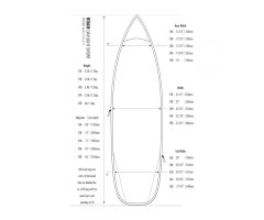 ROAM Boardbag Surfboard Daylight Shortboard 6.0