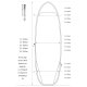 ROAM Boardbag Surfboard Daylight Hybrid Fish 6.8