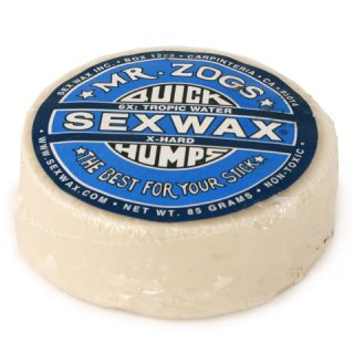 Sex Wax Quick Humps Surfboard Wachs  X6 26°+ / Basecoat