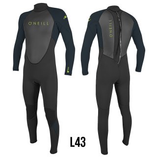 ONeill Youth Reactor II 3/2 mm BZ Kinder Neoprenanzug L43 black/slate