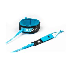 ROAM Surfboard Leash Premium 9.0 Knie 7mm Blau