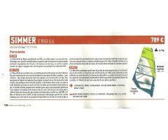 Simmer VMAX 2020 Windsurf 4,8m² Orange