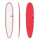Surfboard TORQ TET 8.6 Longboard Rot Pinline
