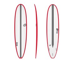 Surfboard TORQ Epoxy TET CS 8.0 Long Carbon Red