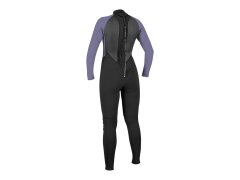 ONeill Wms Reactor II 3/2mm Backzip Damen Neoprenanzug EP7 black/mist