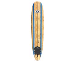 CBC Soft Surfboard 90" Longboard Navy Blue Wooddeck