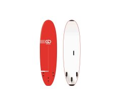 GO Softboard School Surfboard 7.0 wide body Rot