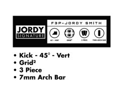 FUTURES Traction Pad Surfboard Footpad 3pc Jordy