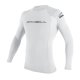 ONeill Basic Skins L/S Rash Guard Lycra White