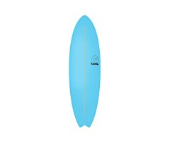 Surfboard TORQ Softboard 6.3 Mod Fish Blau