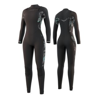 Mystic Dazzled 5/3mm Frontzip Damen Neopren 2022 BLACK