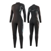 Mystic Dazzled 5/3mm Frontzip Damen Neopren 2022 BLACK