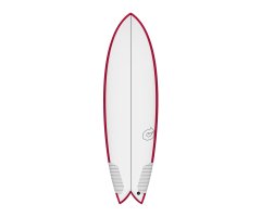 Surfboard TORQ TEC BigBoy Fish 6.10 Rail Rot