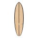 Surfboard TORQ ACT Prepreg BigBoy23 6.6 bamboo