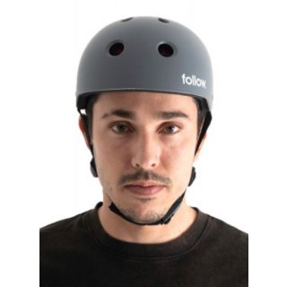 Follow Pro Helmet 2022 Charcoal/Pink L