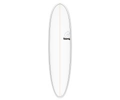 Surfboard TORQ Epoxy TET 7.4 V+ Funboard  Pinlines