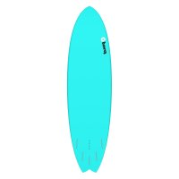 Surfboard TORQ TET 6.10 MOD Fish Blau Pinline