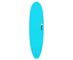Surfboard TORQ Epoxy TET 7.4 V+ Funboard Blau Pinl