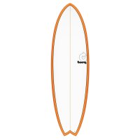 Surfboard TORQ TET 5.11 MOD Fish Orange Rail