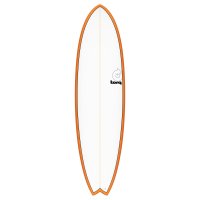 Surfboard TORQ TET 7.2 MOD Fish OrangeRail