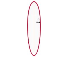 Surfboard TORQ Epoxy TET 7.2 Funboard RedRail
