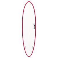 Surfboard TORQ TET 7.2 MOD Fun Red Rail