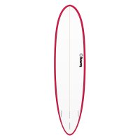 Surfboard TORQ TET 7.6 MOD Fun Red Rail
