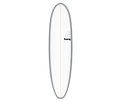 Surfboard TORQ Epoxy TET 7.4 V+ Funboard GrayRail