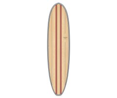 Surfboard TORQ Epoxy TET 7.4 V+ Funboard Wood