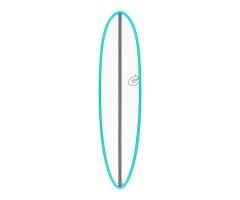 Surfboard TORQ Epoxy TET CS 7.6 Fun Carbon Blau