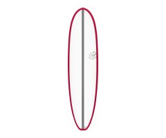 Surfboard TORQ Epoxy TET CS 7.4 V+ Fun Carbon Rot