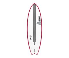 Surfboard CHANNEL ISLANDS X-lite PodMod 5.6 Rot