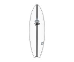 Surfboard CHANNEL ISLANDS X-lite PodMod 5.10 weiss