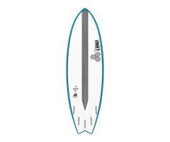 Surfboard CHANNEL ISLANDS X-lite2 PodMod 6.6 Blau