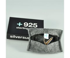 Silver+Surf Silber Schmuck Boot Anker Wood Armband
