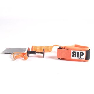 RIP Bodyboard Bizeps Leash Orange + Plug 1B