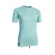 ION Rashguard S/S Damen Lycra Shirt Crystal Blue