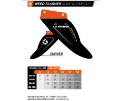 Unifiber Weed Slasher Freeride Bump & Jump G10 Powerbox 21 - 27