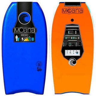 Moana TWO Bodyboard 42" Blau/Orange