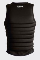 Follow Primary Ladies Vest 2023 Black Wakeboard Weste