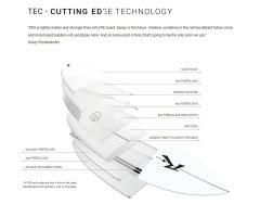 Surfboard RUSTY TEC SD Shortboard 6.2