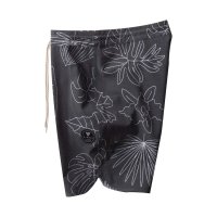 VISSLA Tropical Pleasures 18.5" Boardshorts Black Größe S