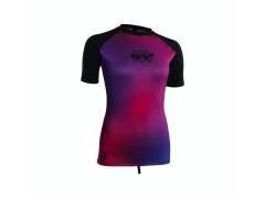 ION Rashguard LIZZ S/S Damen Lycra Shirt Pink-Gradient M/38