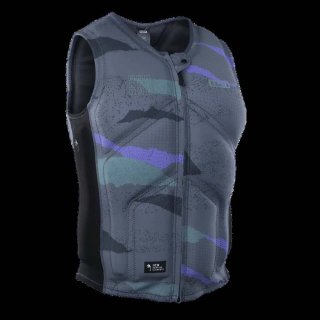 ION Collision Vest Core Front Zip 2024 dark-collage Größe M/50