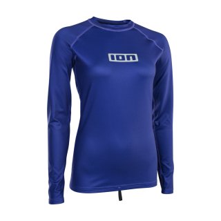 ION Promo Rashguard Langarm L/S Damen Lycra UV Shirt 730 concord-blue