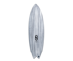 FIREWIRE Volcanic Ibolic 59" Great White Twin Surfboard