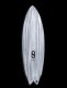 FIREWIRE Volcanic Ibolic 59" Great White Twin Surfboard